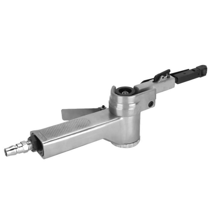Ponceuse à Bande Pneumatique 16000 Tr/min – Angle Réglable 180° – Pour Métal, Bois, Soudure, ébavurage