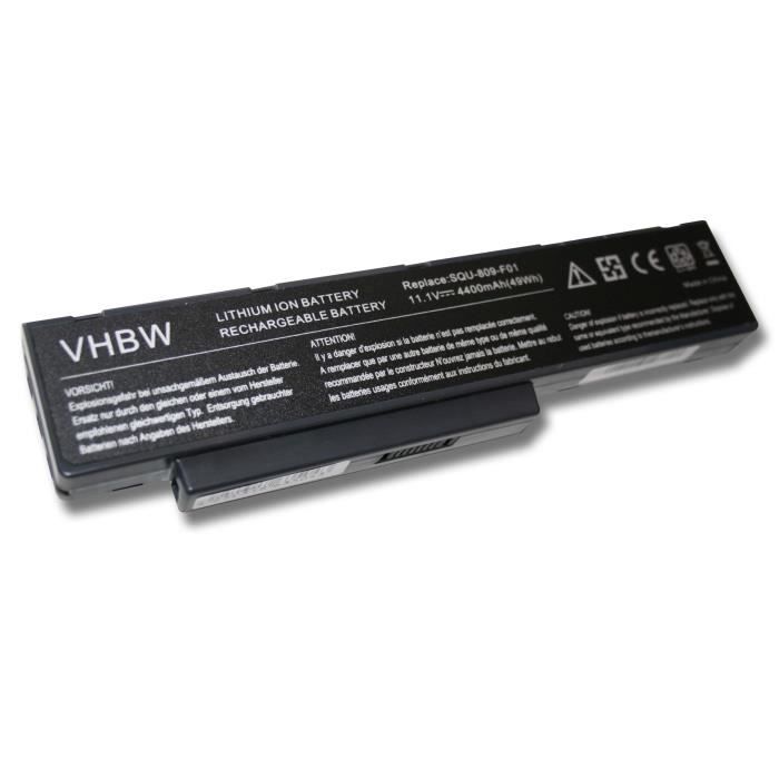 Vhbw Batteria 4400mAh Per Fujitsu Siemens Amilo Li3710 Pi3660 Pi3560 | 11,1V Li-Ion Compatibile 3UR18650