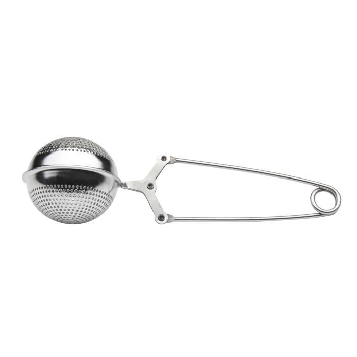 BOULE A THE PINCE INFUSEUR EN INOX PERFORE Ø 5 cm - WEIS - Cdiscount Maison