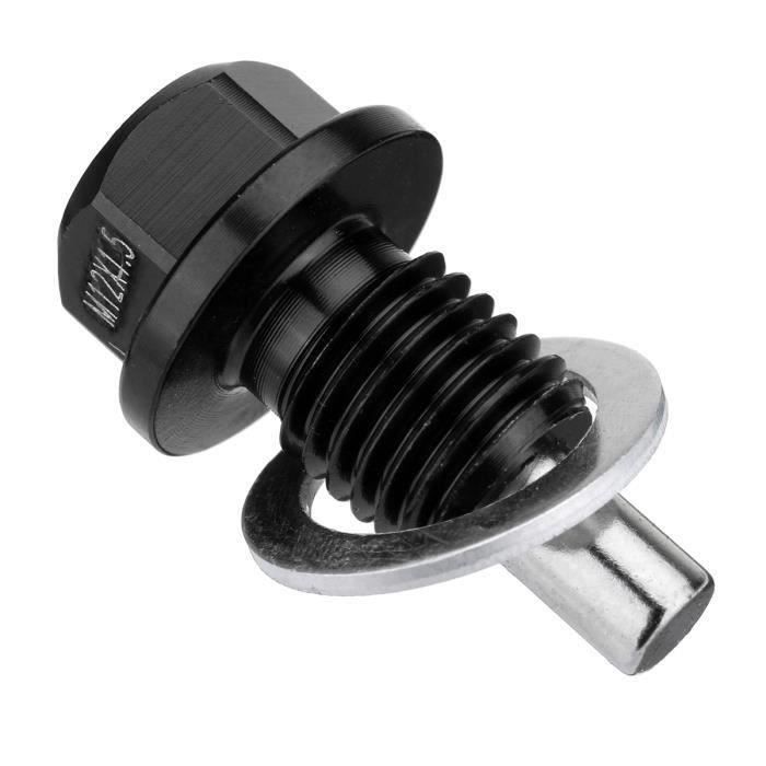 Bouchon De Vidange D'huile M12x1.5 VGOL - 2 Pièces Avec Joints - Compatible Audi / Mercedes CLS - Remplace N90965401