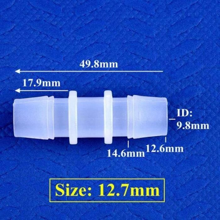 Lot De 10 Valves De Contrôle D'air HALJIA Pour Aquarium - Noir, Diamètre 4.7mm - Pour Réguler Le Débit D'oxygène Des Pompes à Air