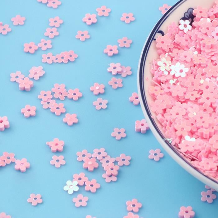 Confettis Yoobi Formes Fleurs Paillettes Multicolores - Artisanat Déco - 16ACNADHAB