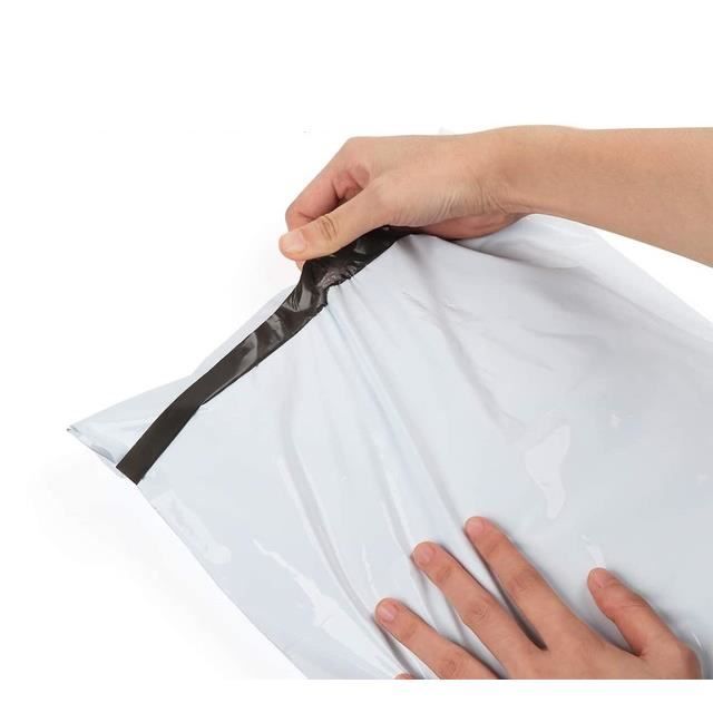 Sac Colis Amazon Lot De 50 Sacs D'Expu00e9dition Plastique 25 X 35