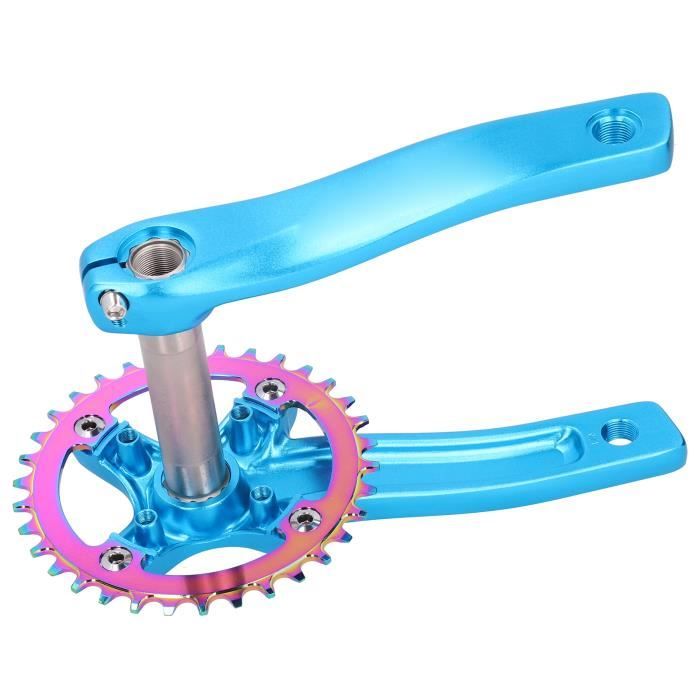 Pédalier Vélo D’appartement 127 Mm – Manivelle Gauche Et/ou Droite, Trou Carré 13x13 Mm – Compatible La Plupart Des Vélos Fitness