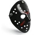 Masque de Jason Cosplay Halloween Costume Masque Soutenir Horreur Le hockey (adulte, noir)[462]-1