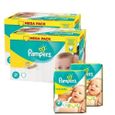 Pampers - maxi mega pack 480 couches bébé Taille 2 new baby-1