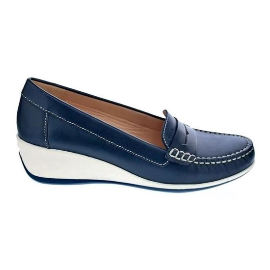 GEOX Mocassin Bleu Marine ARETHEA Femme Achat Vente