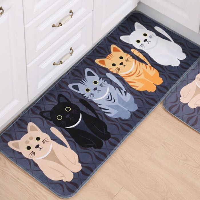 Beachcrest Home Le tapis de cuisine est antidérapant et lavable. Tapis Beachcrest Home Le tapis de cuisine est antidérapant et lavable. Tapis