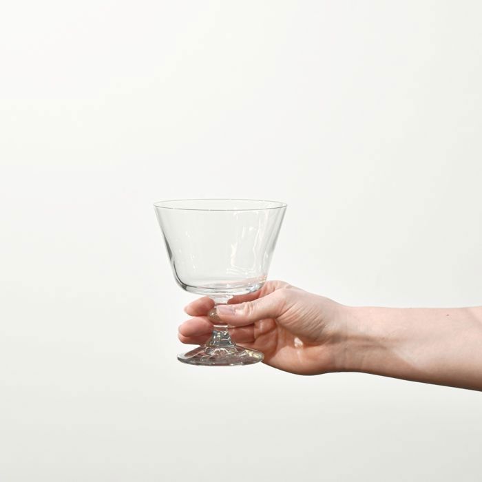 Lot De 6 Coupes à Glace Krosno 290ml - Verre Cristal Transparent - Lave-vaisselle Et Micro-ondes Safe