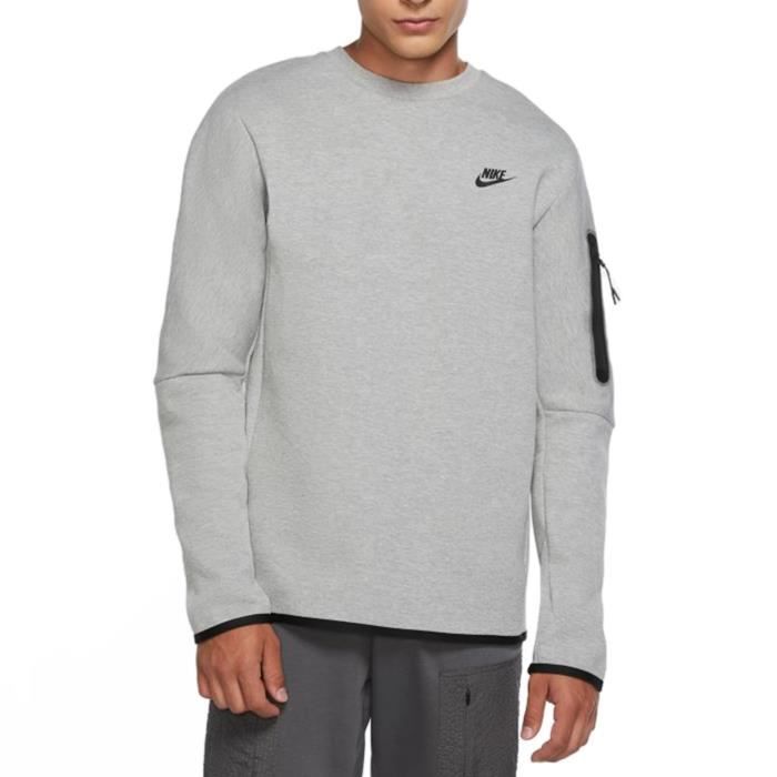 Nike Sweat-shirt Tech Fleece Gris - Cdiscount Prêt-à-Porter