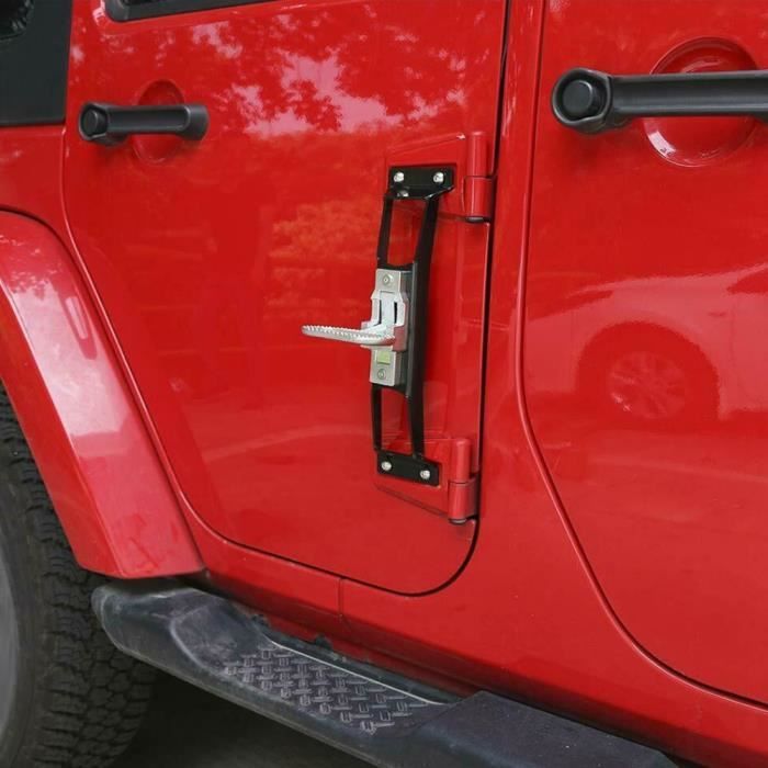 SUC-Pédale de porte de voiture Pédale de charnière de porte antidérapante,  échelle de marche pliante, convient pour Jeep