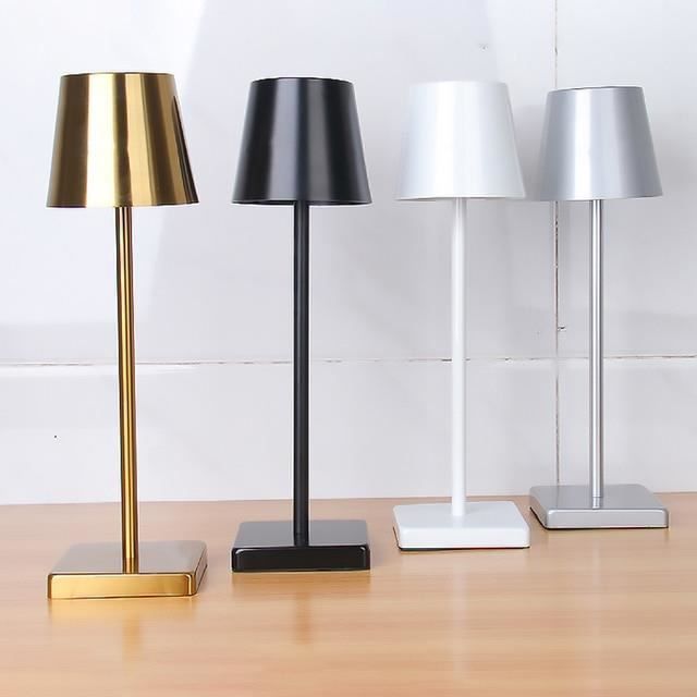 Lampe de table LED à intensité réglable tactile, style nordique