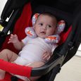 Oreiller Bébé,Support de Cou et Calé-Tête,Oreiiler Voyage Calé-tête pour Enfant Utilisé dans Siège d'Auto,Poussette-2
