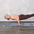 Tapis de yoga antidérapant 0,5cm d'épaisseur, léger, motif mandala ethnique,173x61cm - FITFIU Fitness-2