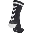 Chaussettes HUMMEL Elite Indoor Sock Low - Noir et Blanc-2