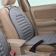 Housse de siège de voiture universelle Coussin de siège respirant Coussin rond de siège confortable, gris-2
