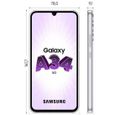 SAMSUNG Galaxy A34 5G Smartphone 6Go + 128Go Argenté-2