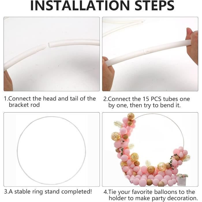 FINGERINSPIRE Lot De 12 Chevalets De Cadre Photo En Fer Avec 24 Vis