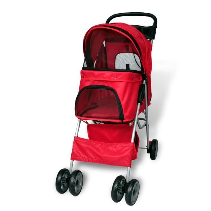 8594 Poussette Classique Poussette Combinee Landau Bebe pour chiens Rouge FNCM Cdiscount Puericulture Eveil bebe