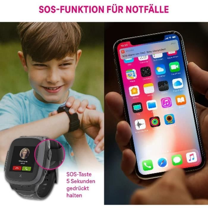 XPLORA X5 Play eSIM Montre connect e pour Enfant avec GPS Rose 65