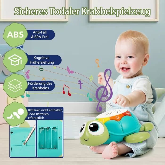 Aragallant Jouet Rampant Bebe, Jeux Rampant Bebe, Jouet Bebe avec Musique et Projection D'étoiles, Jouet D'éveil Bebe 6 Mois, Cadeaux d'anniversaire et de Noël pour Néonatal Aragallant Jouet Rampant Bebe, Jeux Rampant Bebe, Jouet Bebe avec Musique et Projection D'étoiles, Jouet D'éveil Bebe 6 Mois, Cadeaux d'anniversaire et de Noël pour Néonatal