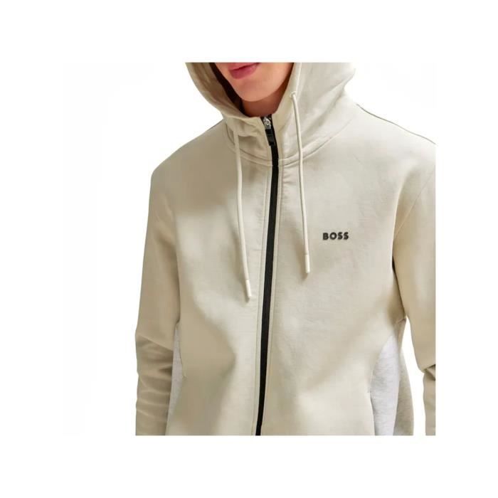 Surv tement Boss Homme Ensemble Beige Coton Beige