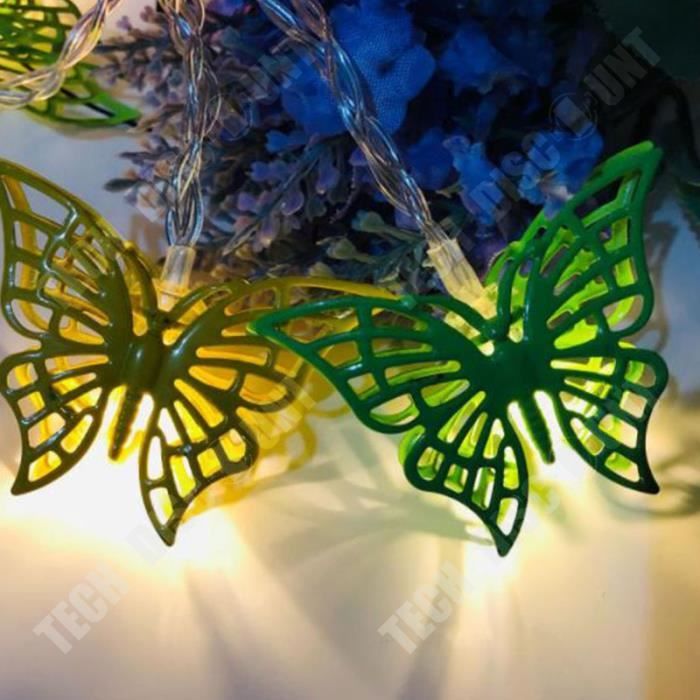 Tech Discount - TD® Guirlande Lumineuse LED Couleur papillon
