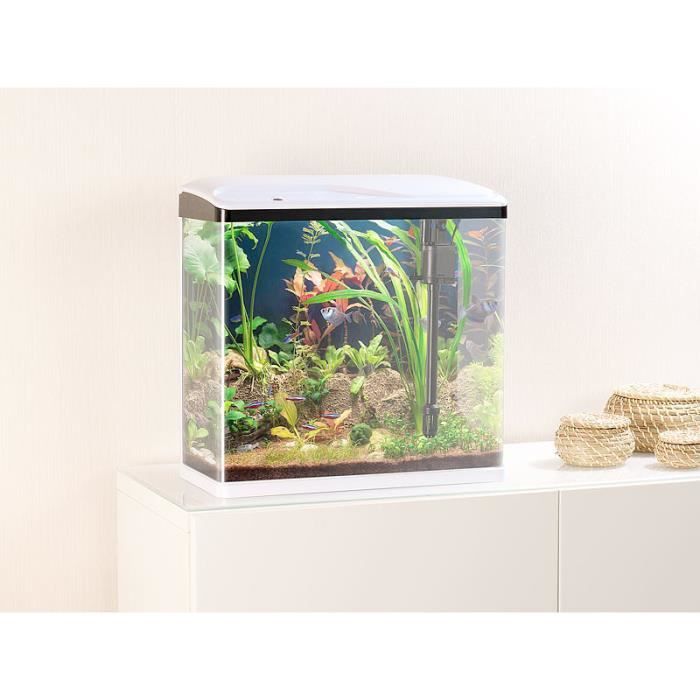 Aquarium avec led et filtre - Cdiscount