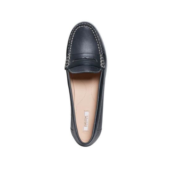GEOX Mocassin Bleu Marine ARETHEA Femme Achat Vente Mocassin Bleu Marine Femme pas cher Cdiscount