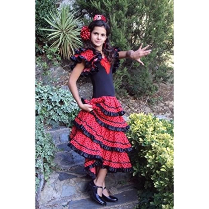 Costume flamenco fille online