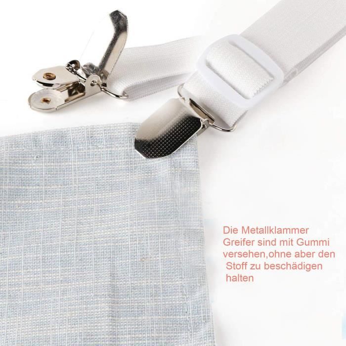 Attache Drap Housse Triangle Attache,Matelas Élastique Tendeur De Draps,Sangles De Fixation Triangulaires Reglables 4 Pieces Blanc 99135465 Attache Drap Housse Triangle Attache,Matelas Élastique Tendeur De Draps,Sangles De Fixation Triangulaires Reglables 4 Pieces Blanc 99135465
