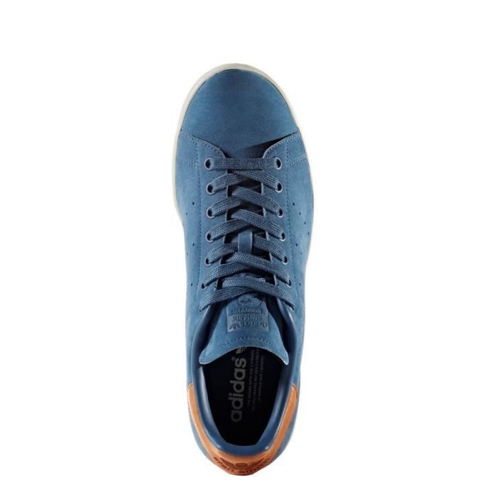 Stan smith blanche et hotsell marron
