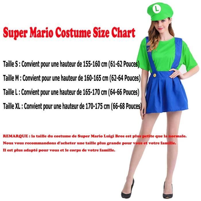 Déguisement Mario Deluxe Femme Le Deguisement.com