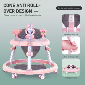 Mathématiques Porteur Pousseur Minnie Trotteur Bebe Rose Cdiscount