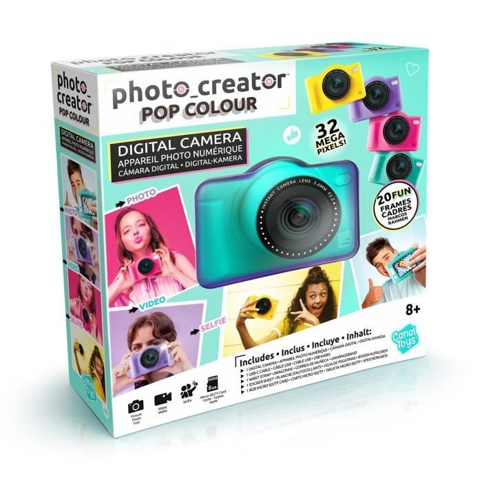 Appareil Photo Numérique Instantané Pour Enfants – Vert, Neuf, Dès 3 Ans