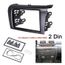 Pour Mazda 2 DE Voiture Radio Ouverture Installation Cadre Double DIN 2-din Noir