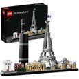 LEGO® 21044 Architecture Paris Maquette à Construire avec Tour Eiffel, Collection Skyline, Décoration Maison, Idée de Cadeau-0