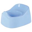 Pot Pour Bébé "toilettes" 27cm Bleu Ciel - Paris Prix-0