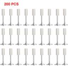 TATATOYIA 200Pcs Cloueur Beton,Pistolet à Clou,Round Nails pour Steel Cloueur Beton - 7.3mm- L'outil Parfait pour Tous Vos Projets de