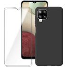 Coque et protecteur d'écran - RASENA - Samsung Galaxy A42 - Souple - Noir - Anti Rayures