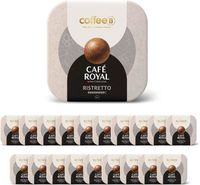180 Boules de Café CoffeeB - RISTRETTO - 100% Compostables - Compatible avec machines CoffeeB by Café Royal