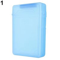 Bleu - Boîtier externe Portable pour disque dur IDE Sata 3.5 pouces, 1 pièce, Protection en plastique