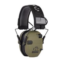 Vert - Cache oreilles électronique anti bruit pour le sport, Casque de protection anti bruit pour le tir, Amp