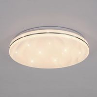 Delaveek Plafonnier LED 24W  Blanc Neutre 4000K  Lustre LED Moderne pour Chambre Enfant Cuisine Couloir Salle De Bain Salon