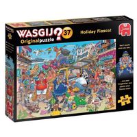 Puzzle 1000 pièces - JUMBO - Wasgij Original 37 - Paysage et nature - Fiasco des vacances - Enfant