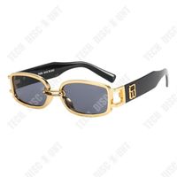 TD® Nouvelles lunettes de soleil de mode rétro européennes et américaines Lunettes de soleil pour hommes et femmes
