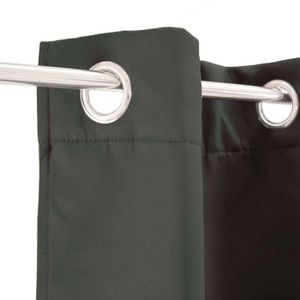 Rideau Gris Anthracite Achat Vente Rideau Gris