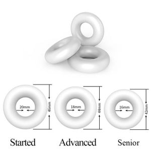Anneaux de Correction de Phimosis anneaux de pénis en Silicone souple  retarder l'éjaculation prépuce correcteur anneaux de coq produits de sexe  pour les hommes - Type C