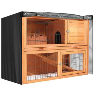 ENCLOS - CHENIL Housse de protection pour enclos de lapins, anti-poussière, nid de lapins, 122x50x105CM, protection pour meubles d'animaux