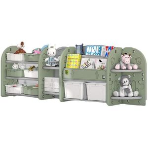 Meuble De Rangement Enfant Jouets 6 Bacs Achat Vente Pas Cher